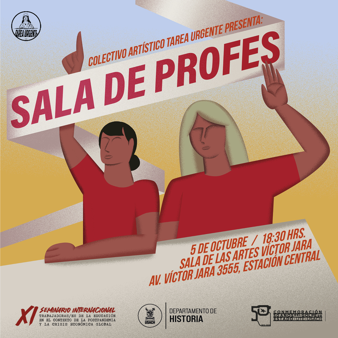 Afiche de la obra, donde se ve la información de esta