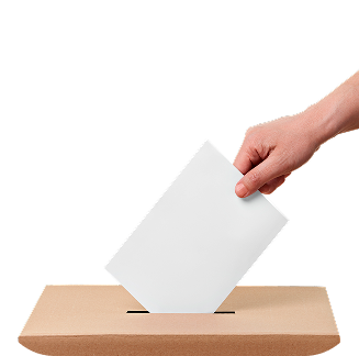 Imagen referencial de urna de votación