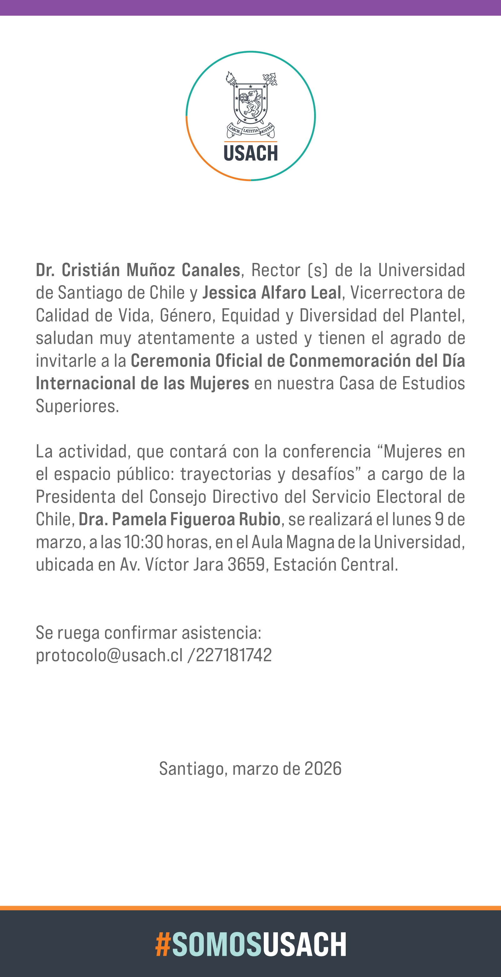 Afiche de la actividad