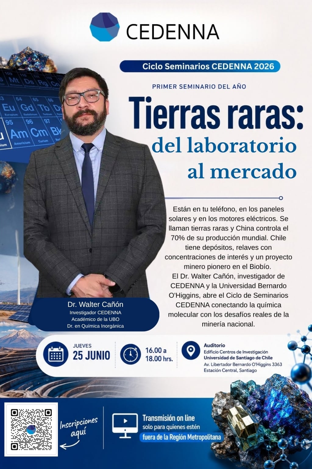Afiche de la actividad