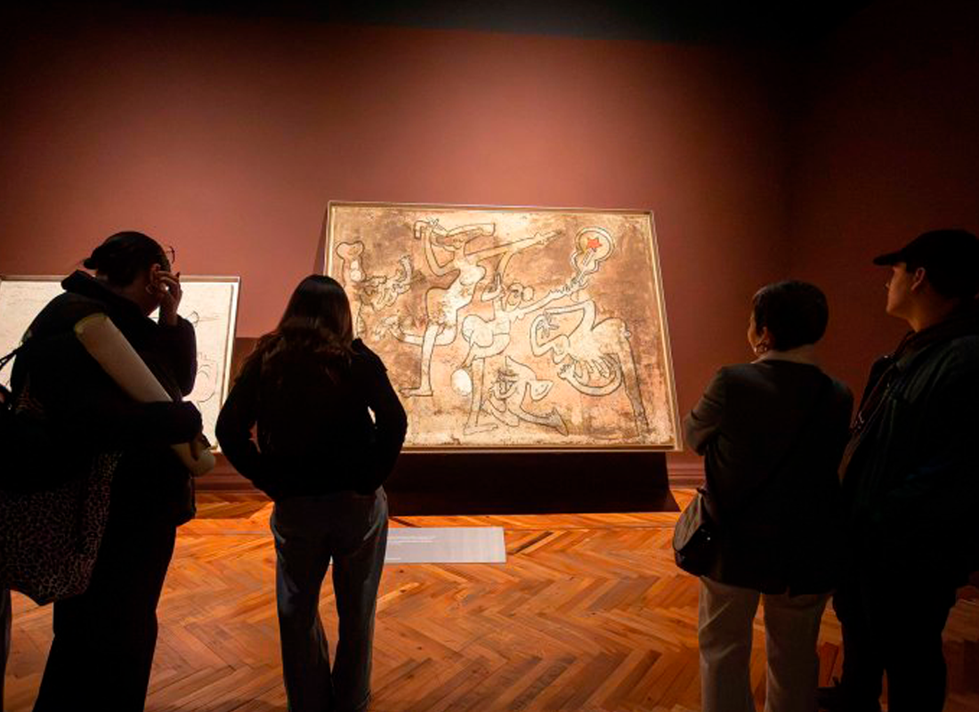 Exposición de Roberto Matta en el MNBA