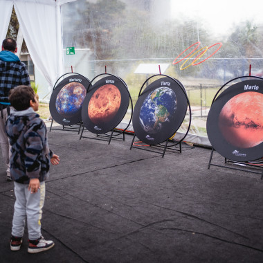 Exposición del sistema solar