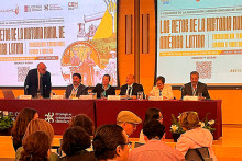 Panel de expositores