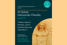 Afiche de la  IX edición de los Debates Filosóficos