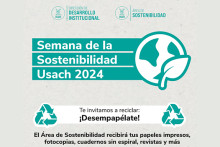 Afiche Semana de la Sostenibilidad Usach