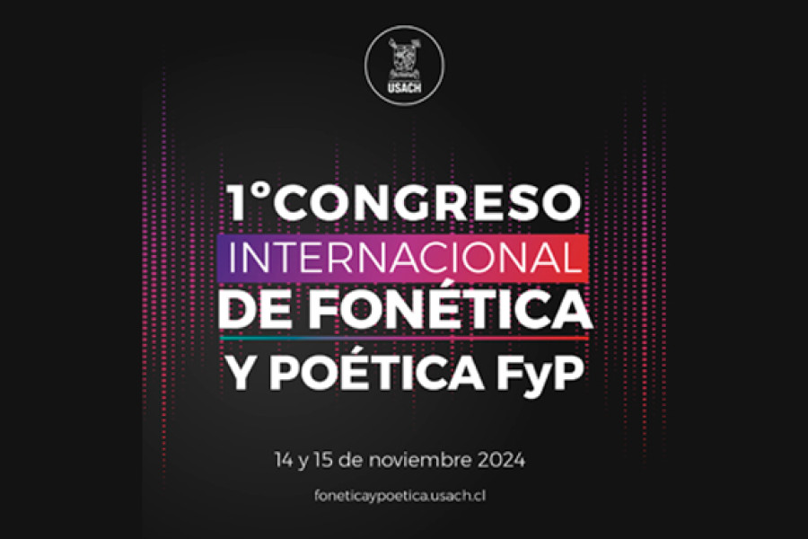 Afiche Primer Congreso Internacional de Fonética y Poética