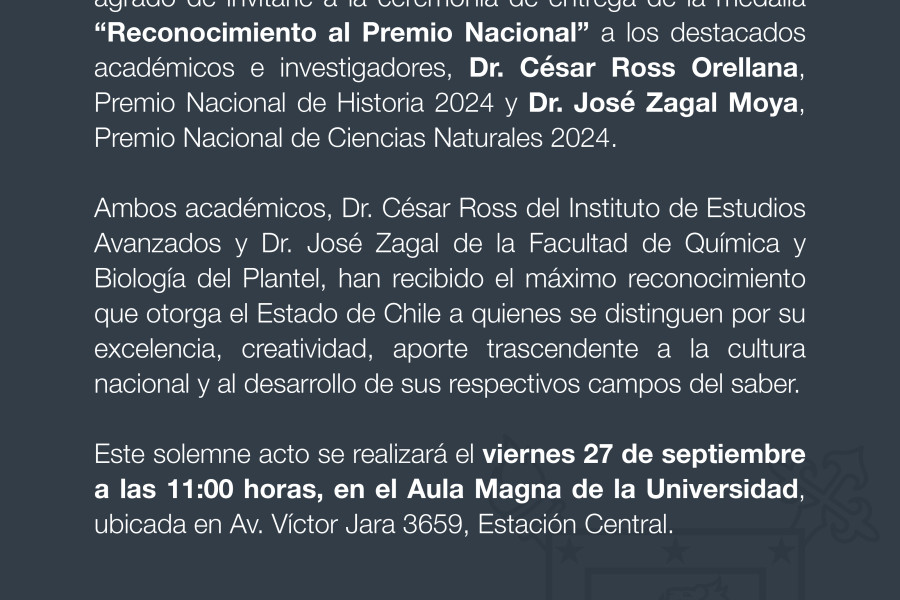 Invitación oficial a la actividad