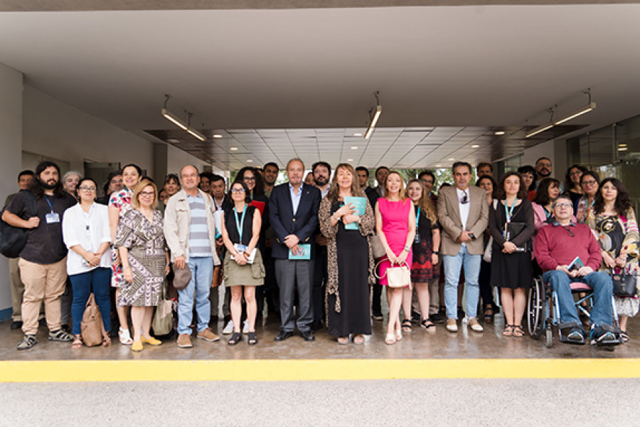 Asistentes a la actividad de lanzamiento del nuevo reglamento de Edición y Publicación de Revistas Científica