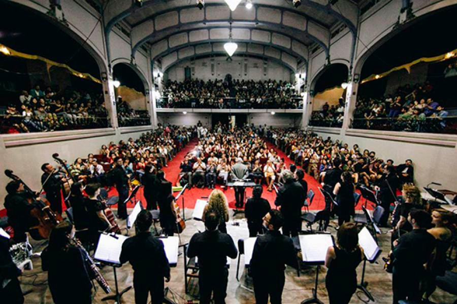 Imagen de Orquesta Usach en el Aula Magna 