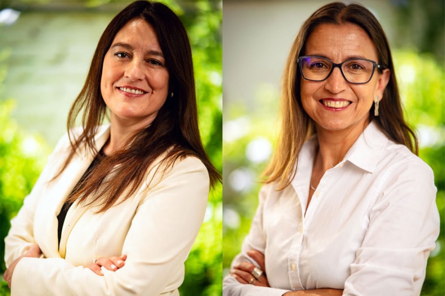 En la imagen se muestran a amabas académicas seleccionadas