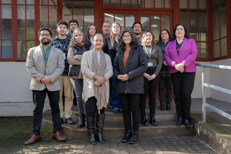 La foto muestra al equipo de la Unidad de Promoción del Bienestar Psicológico Estudiantil